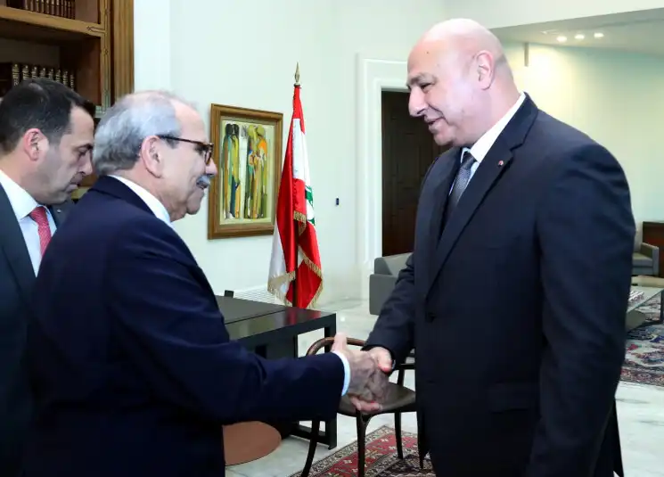 جوزف عون نواف سلام جوزف عون نواف سلام