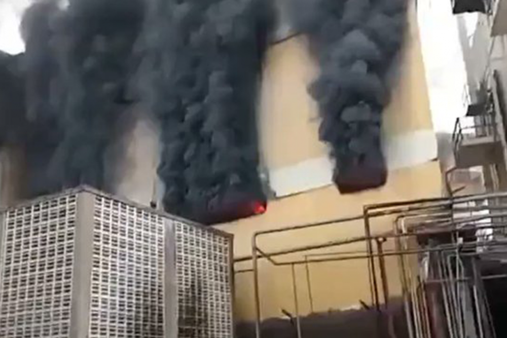 حريق الشويفات حريق الشويفات