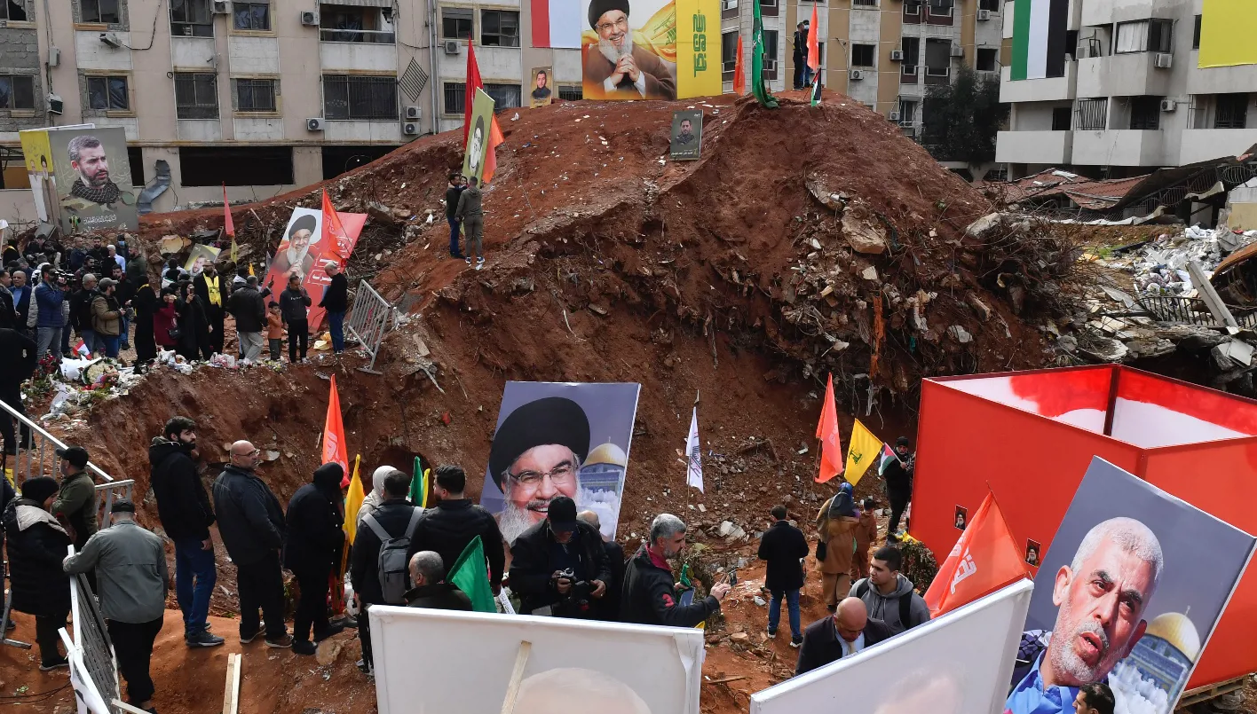 موقع اغتيال نصرالله1 “زبدة 18 عاماً”… إسرائيل تكشف تفاصيل جديدة عن اغتيال نصرالله بـ14 مقاتلة و10 ثوانٍ فقط!