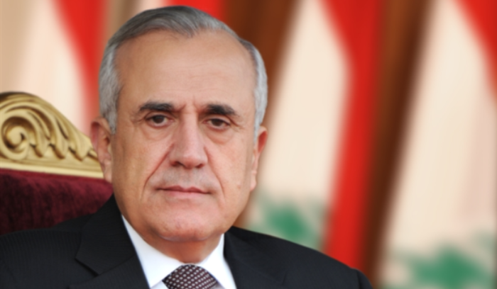 ميشال سليمان سليمان: لعدم توريط لبنان في صراعات المحاور