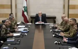نجيب ميقاتي فع لجنة مراقبة اتفاق وقف إطلاق النار