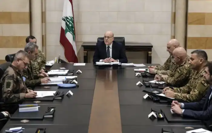 نجيب ميقاتي فع لجنة مراقبة اتفاق وقف إطلاق النار