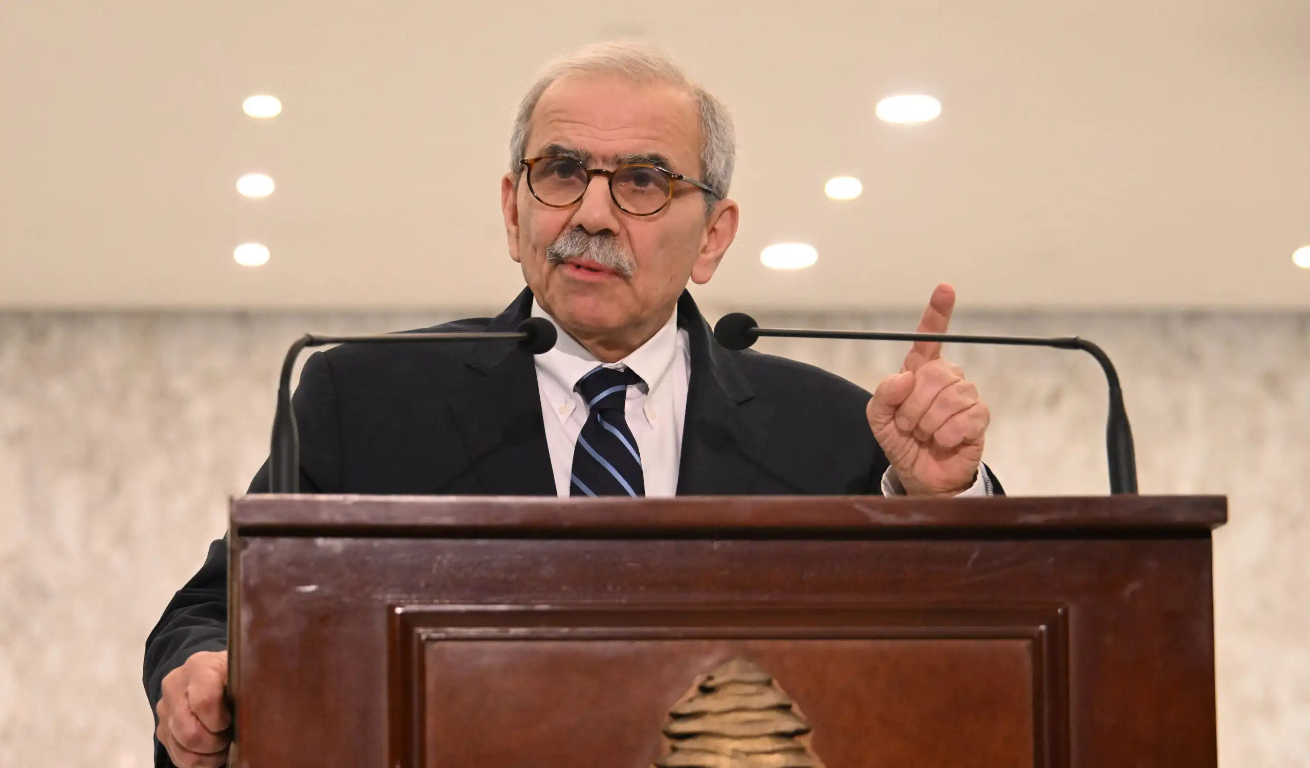 Lebanese president names ICJ judge Nawaf Salam to form new government نواف سلام 3