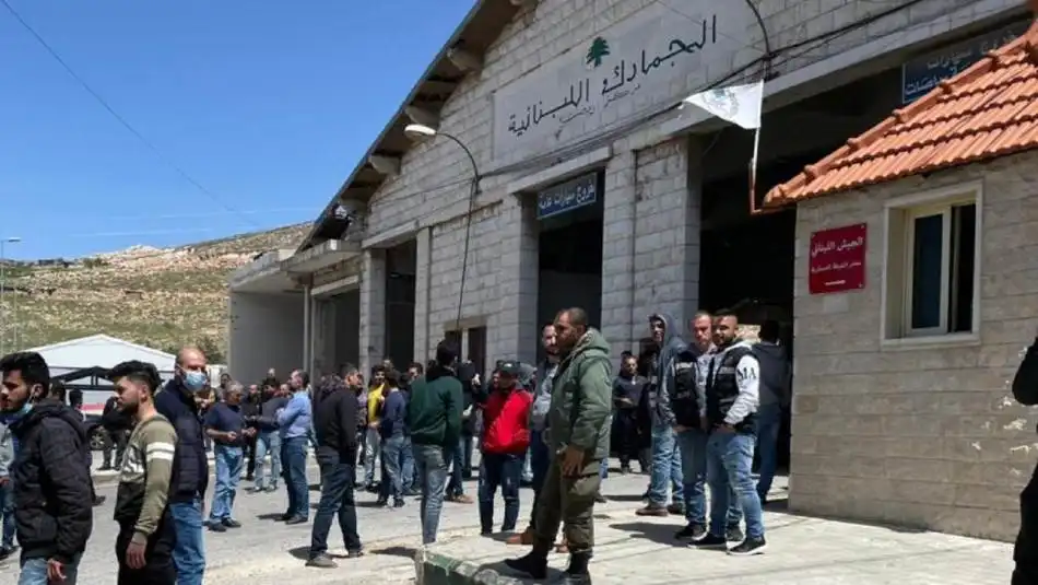 الجمارك سوريا لبنان
