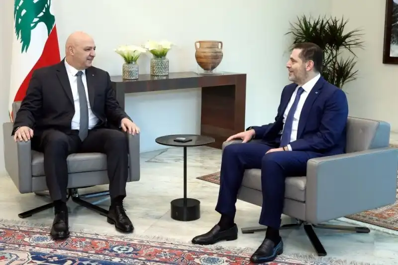 LEBANON-POLITICS-AOUN-HARIRI الحريري عون