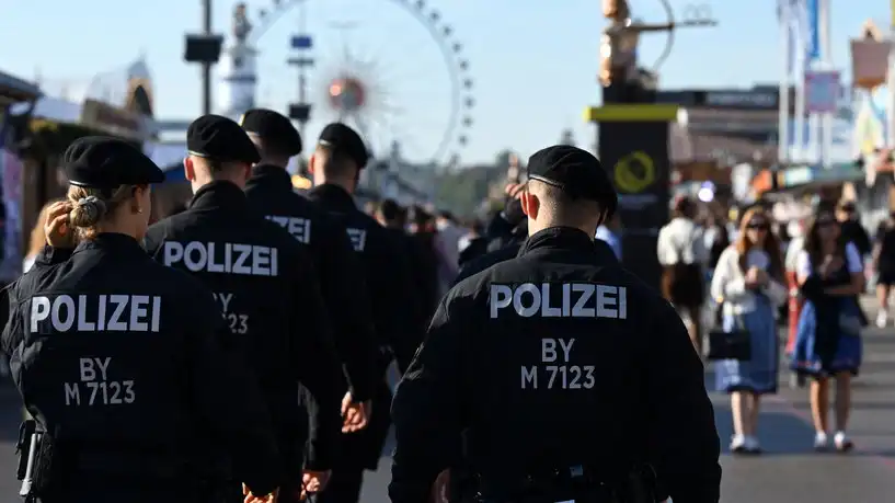 Official opening of the 189th Oktoberfest, the world’s largest beer festival in Munich