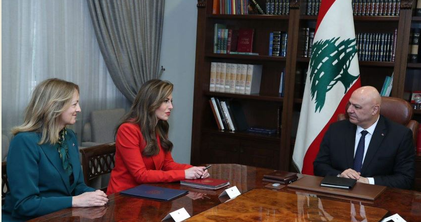 اورتاغوس وعون اورتاغوس من قصر بعبدا: لا لمشاركة الحزب في الحكومة الجديدة بأيّ شكل من الأشكال