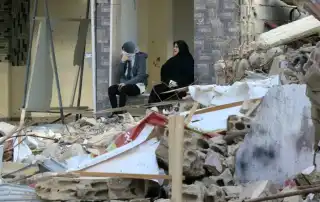 بيت مدمر جنوب