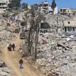 جنوب ميس الجبل دمار