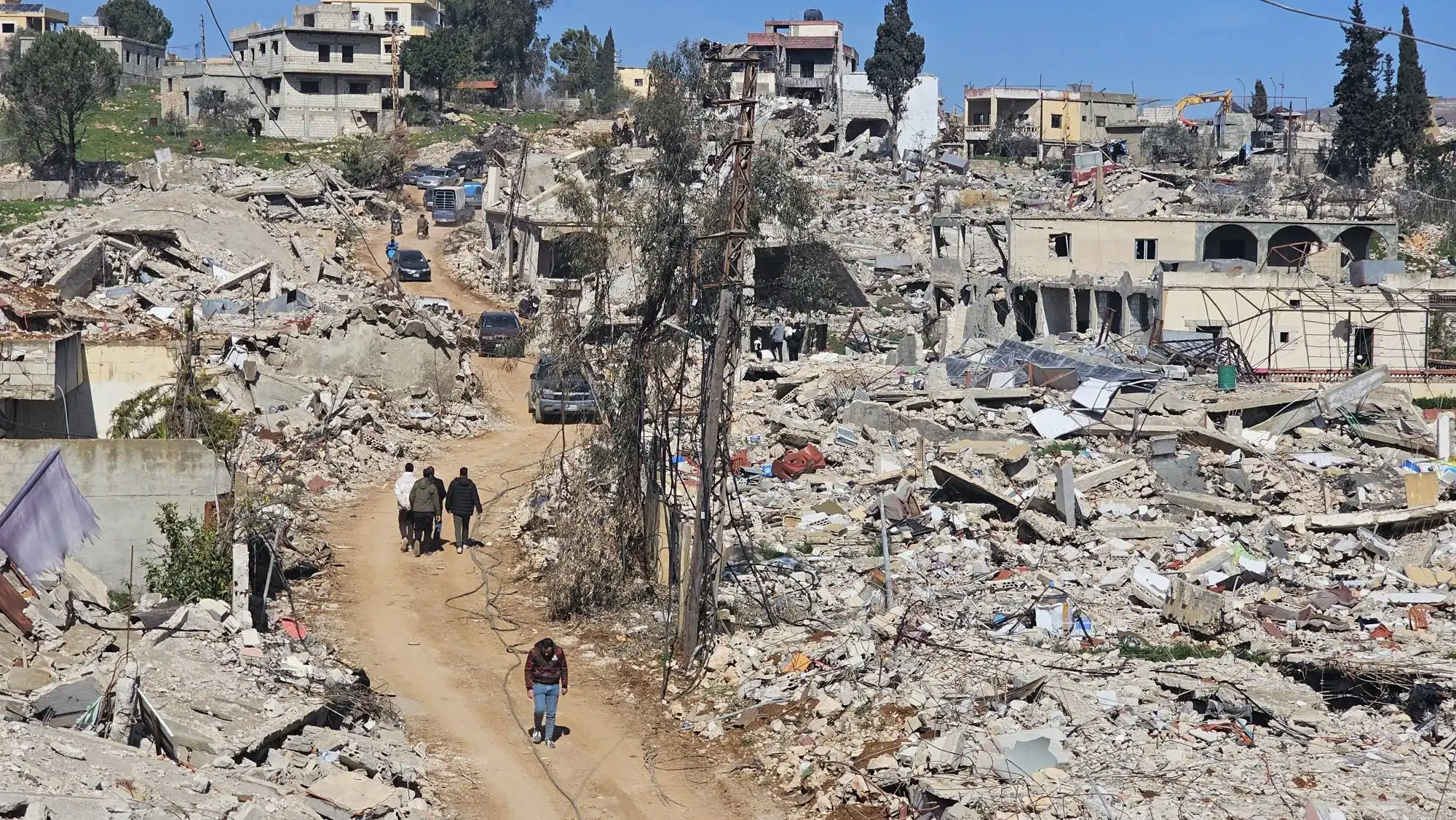 جنوب ميس الجبل دمار