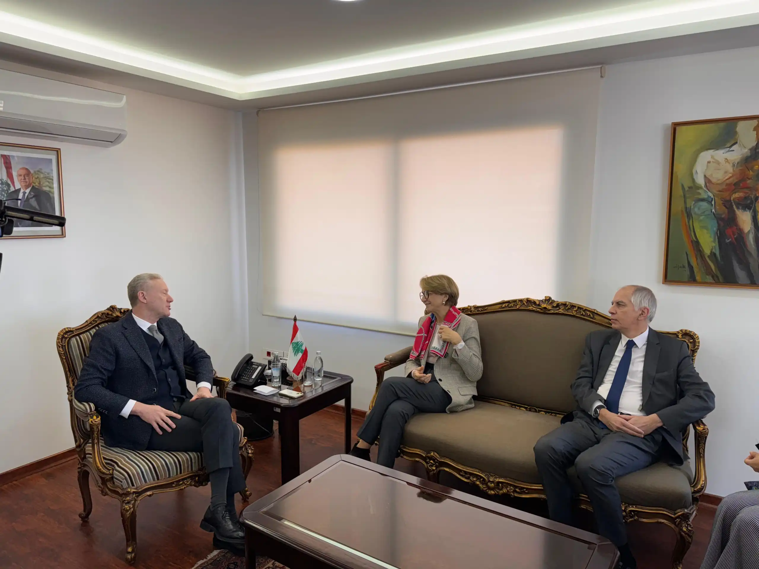 رجي-وفد فرنسي