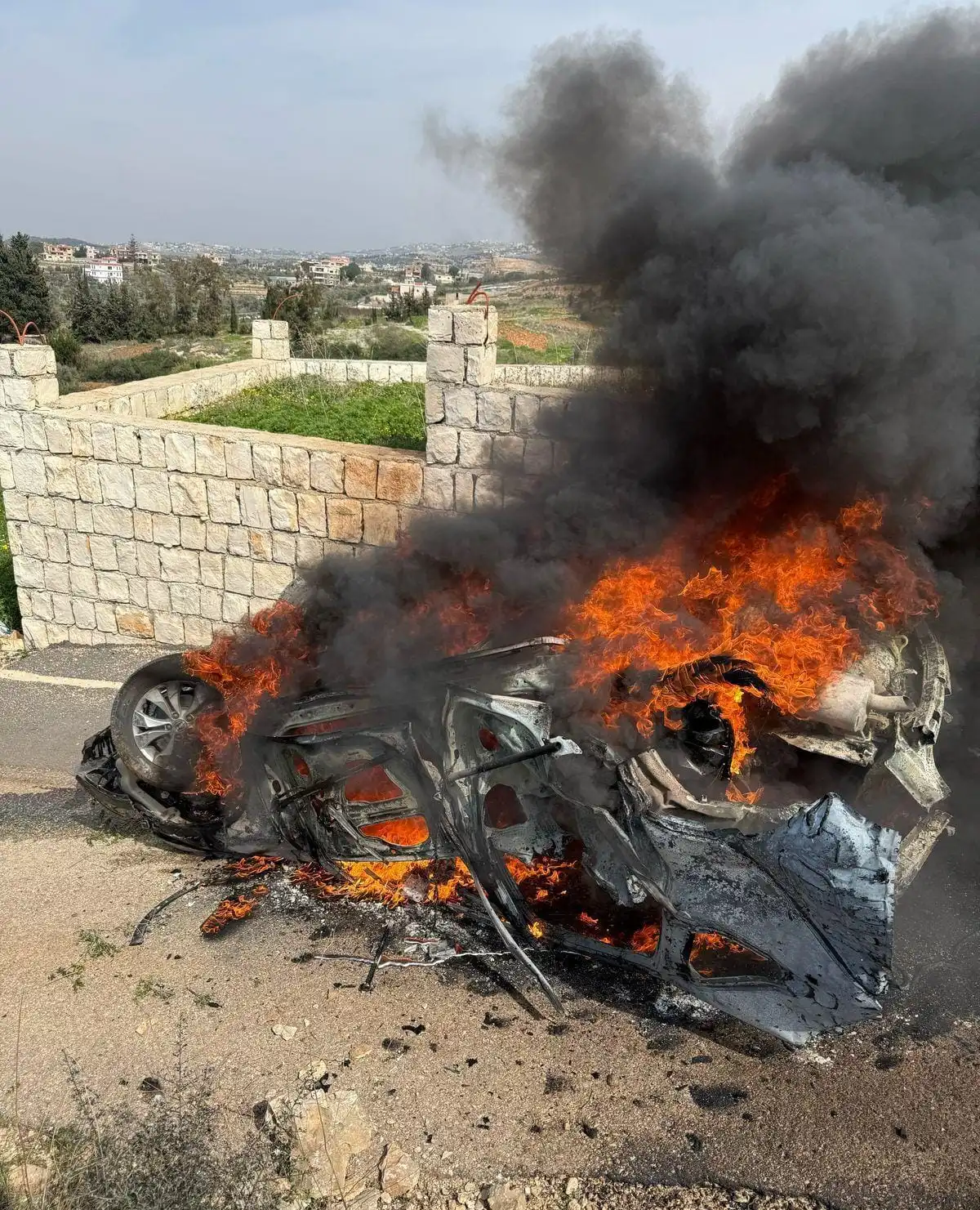 استهداف سيارة