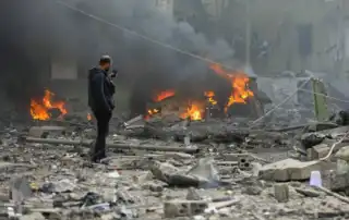 غارة الضاحية نيسان