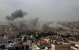 غارة على الضاحية 7