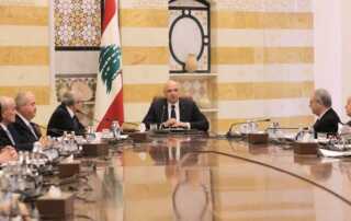 مجلس الوزراء عون7