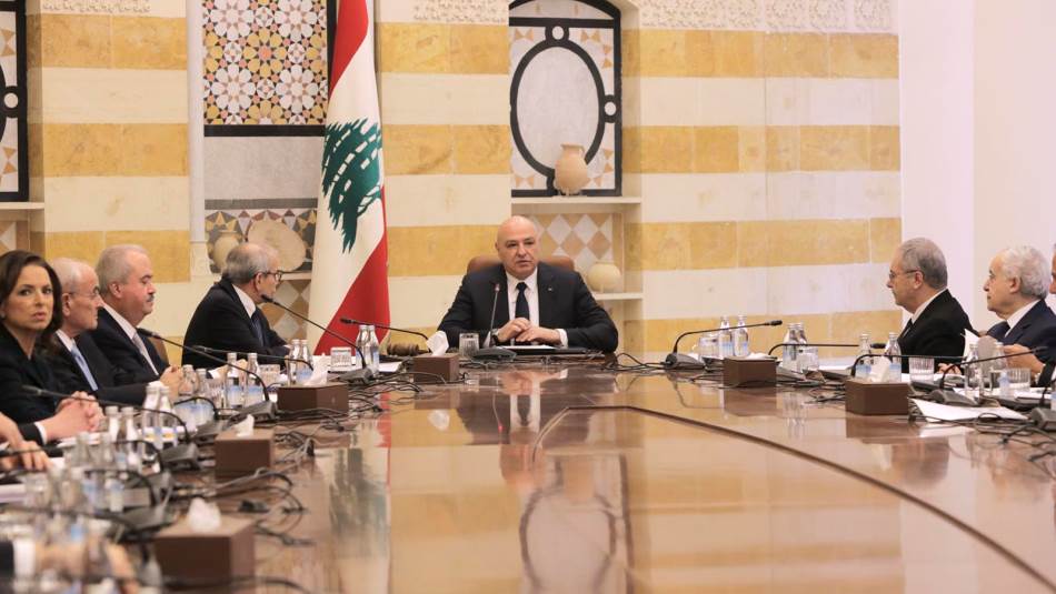 مجلس الوزراء عون7 إنتهاء الجلسة الحكومية، وهذه أبرز المقرّرات