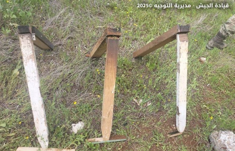 الجيش: العثور على 3 منصات صواريخ بدائيّة الصنع بين بلدتي كفرتبنيت وأرنون