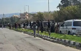 نزوح سوري باتجاه لبنان