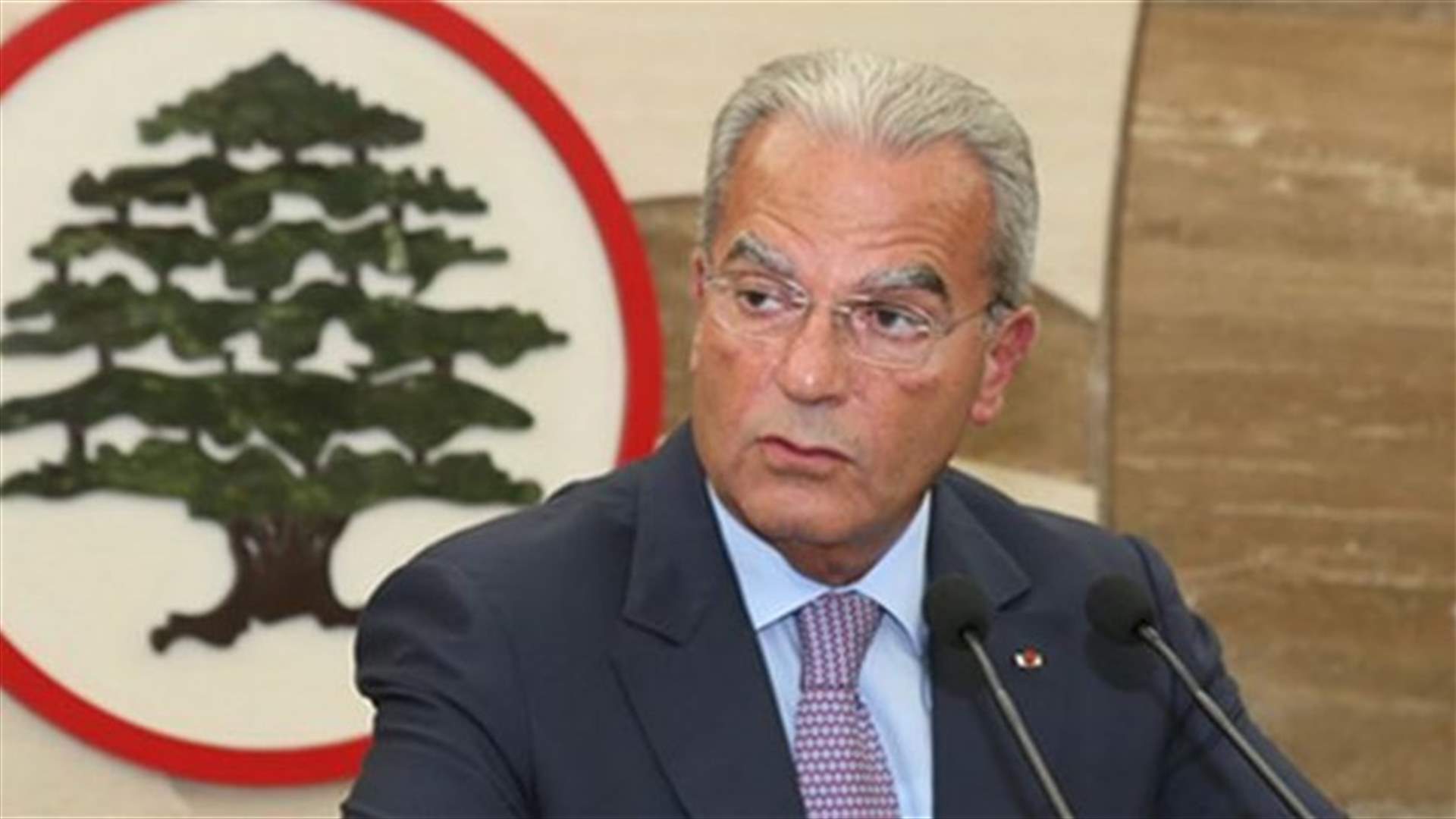 R (1) الخازن: لنحمي لبنان من تكرار الحرب الأهلية