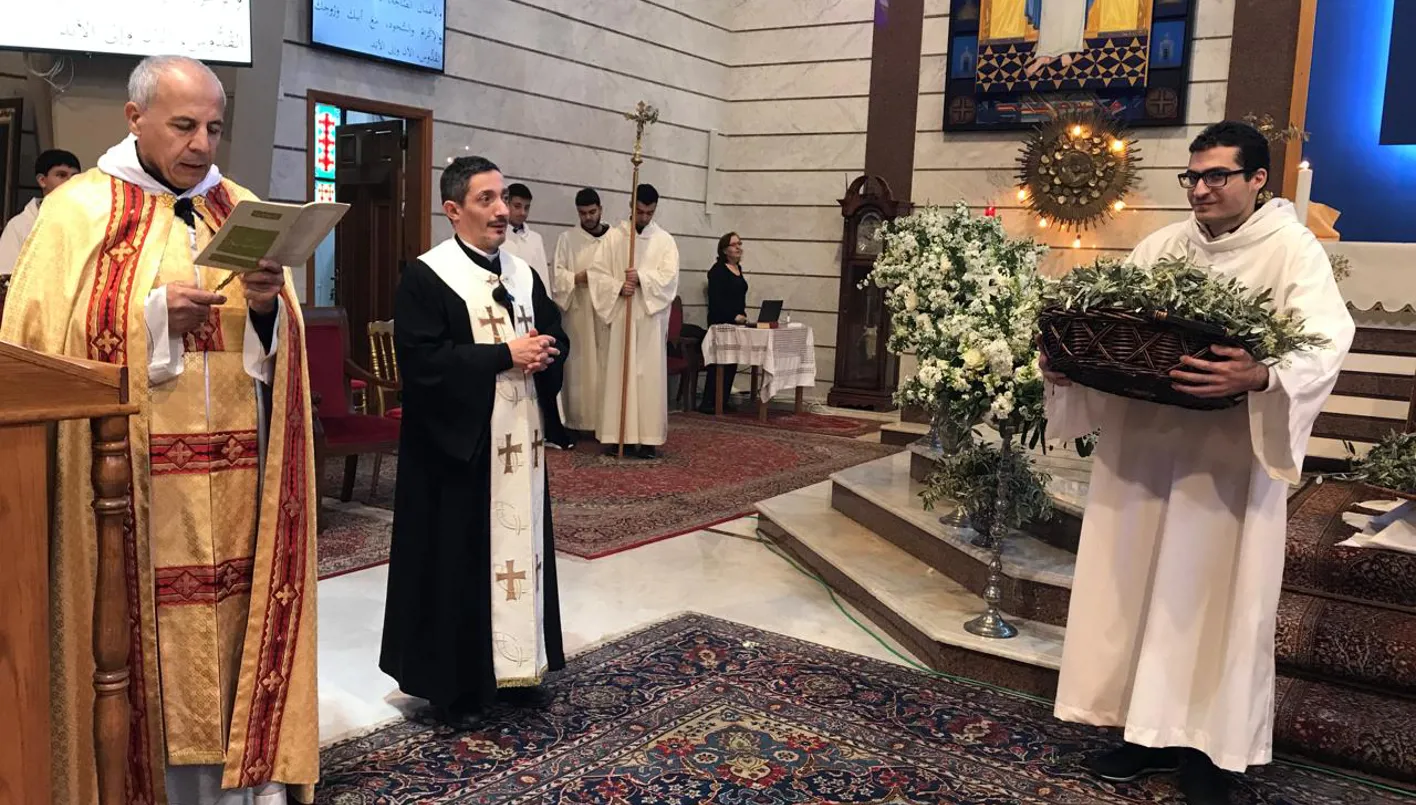 بالفيديو- أحد الشعانين يجمع الطوائف المسيحيّة في لبنان