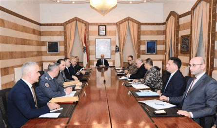الحجار وزير الداخليّة يترأس اجتماعاً لمجلس الأمن الداخلي، ويطلب التشدّد في الإجراءات الأمنيّة