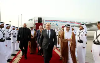 الرئيس عون قطر