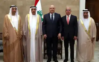 الرئيس عون وفد الامارات