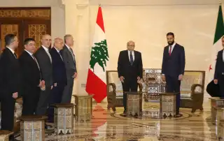 الشرع سلام الوفد الحكومي