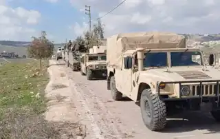 اليات جيش لبنان الجنوب