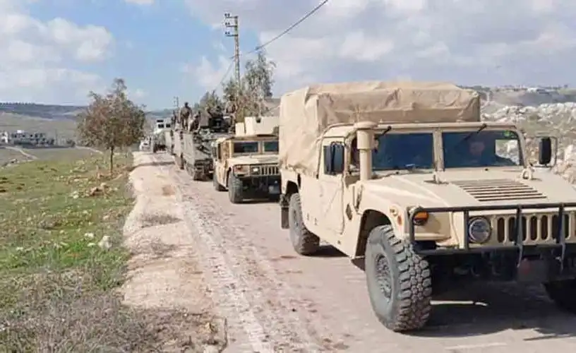 اليات جيش لبنان الجنوب