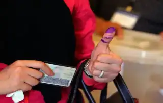 انتخابات اصبع