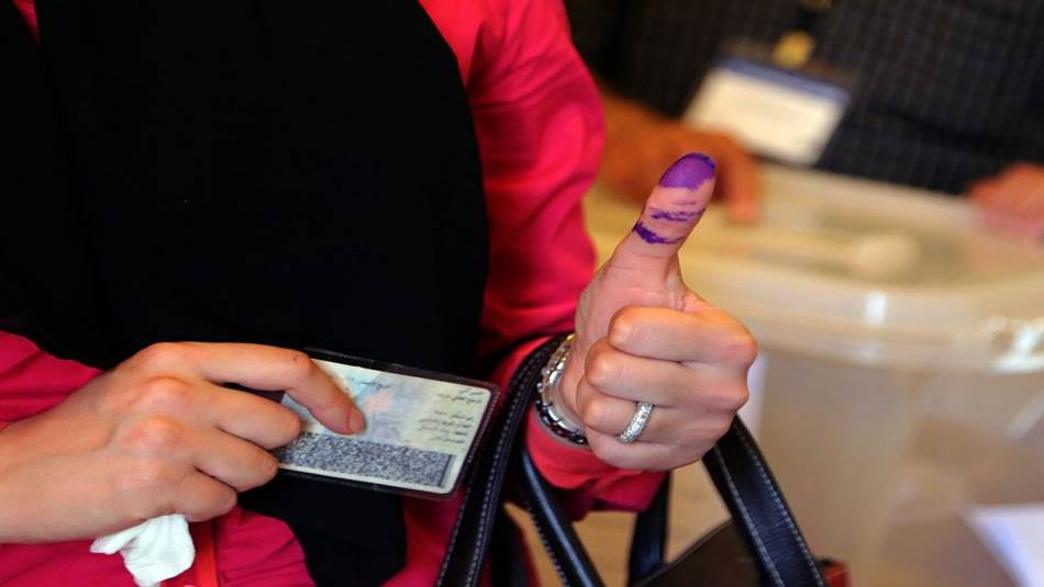 انتخابات اصبع فوز مختار بلدة المعيصرة الكسروانيّة بالتزكية