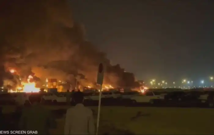 انفجار ميناء رجائي ايران
