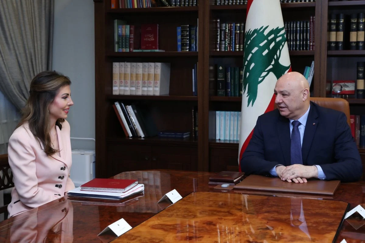 اورتاغوس عون عون خلال لقائه أورتاغوس: الجيش يقوم بكلّ واجباته وينسّق مع لجنة مراقبة وقف النار