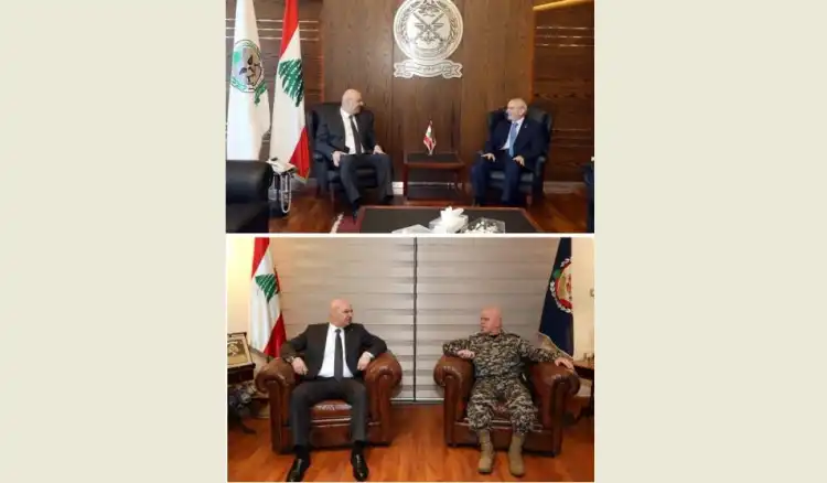 جولة عون رئيس الجمهورية زار مديرية أمن الدولة ووزارة الدفاع وقيادة الجيش