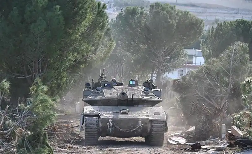 دبابة اسرائيلية جنوب لبنان