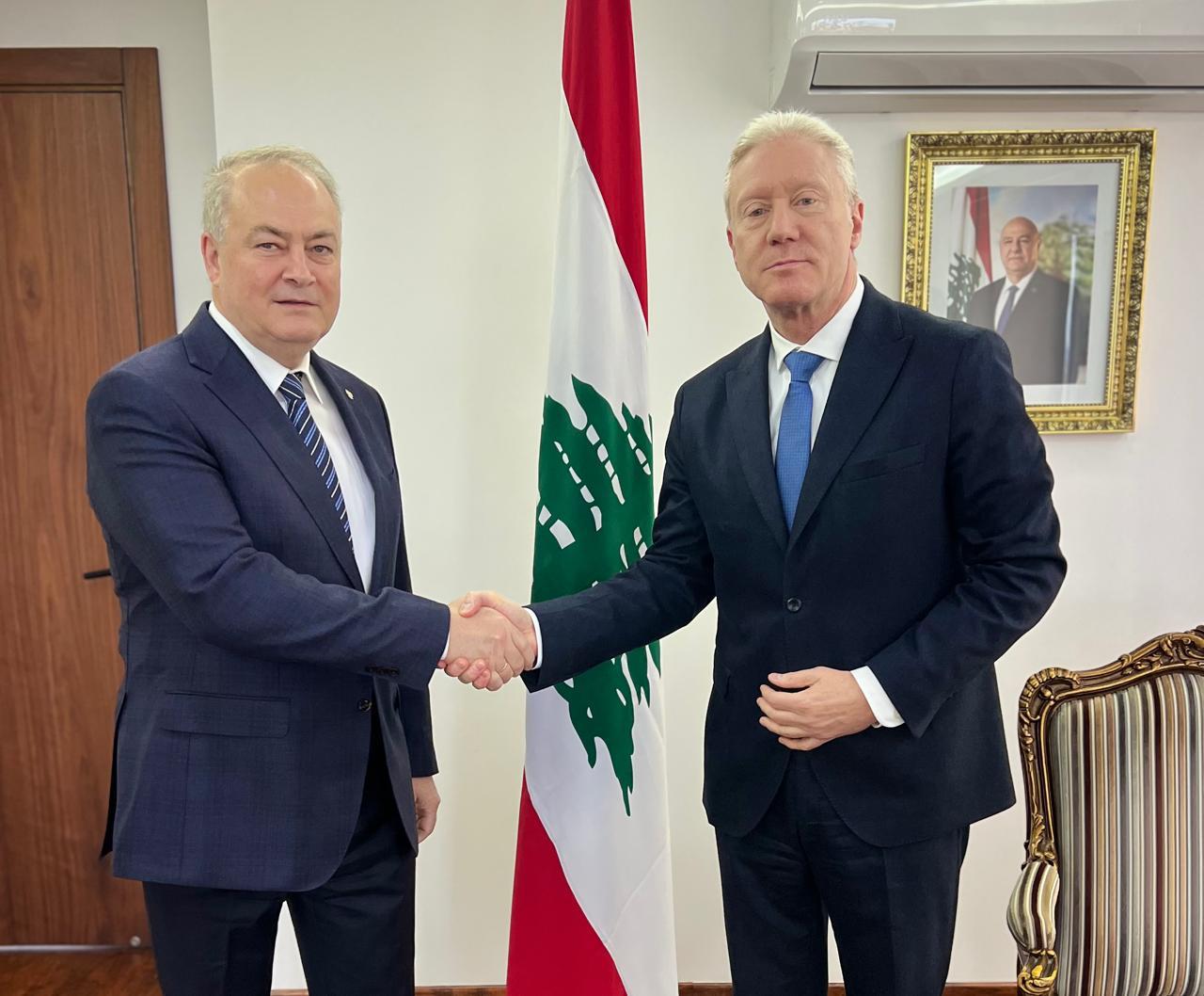 رجي رجّي يتلقّى دعوة من سفير روسيا في لبنان لزيارة موسكو