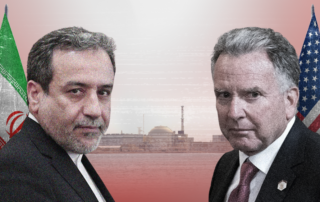 ستيف ويتكوف ووزير الخارجية الإيراني عباس عراقجي