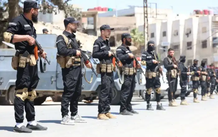 عناصر من الأمن العام في جرمانا