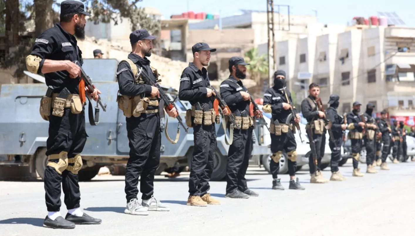 عناصر من الأمن العام في جرمانا