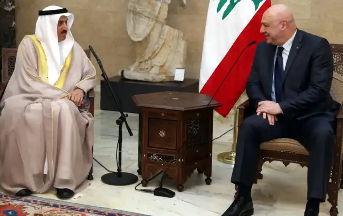 الرئيس عون ورئيس المجلس الوطني الاتحادي في الإمارات، صقر غباش