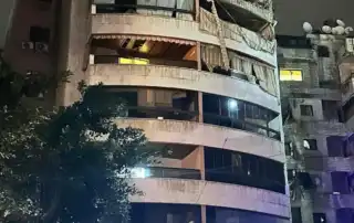 مبنى الضاحية غارة