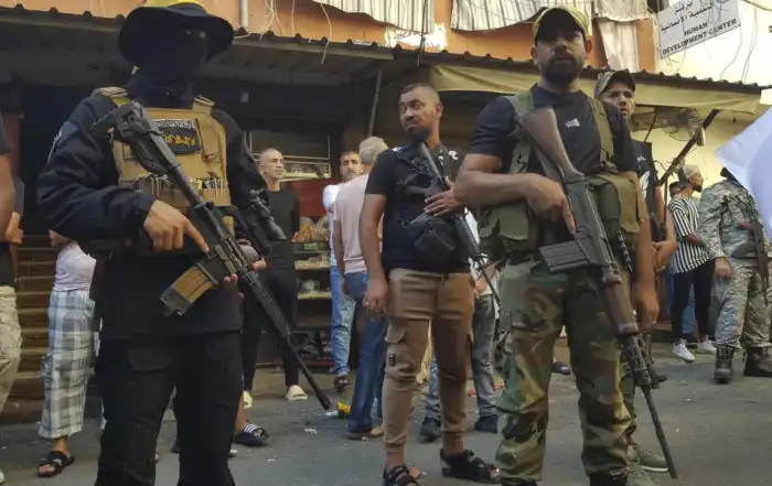 مخيم «عين الحلوة» للاجئين الفلسطينيين