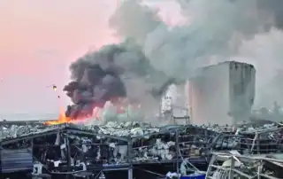 مرفا بيروت تفجير
