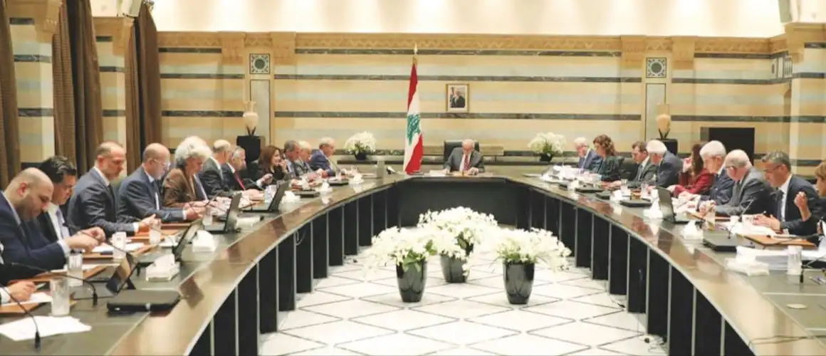 نواف سلام مجلس الوزراء