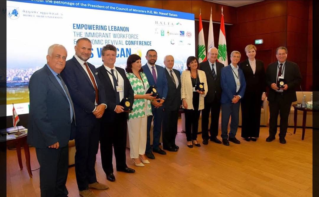 IMG_9061 بالصور- مؤتمر اقتصادي دولي للمغتربين في جامعة بيروت العربية فرع طرابلس