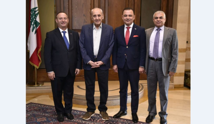 استقبالات بري استقبالات رئيس مجلس النواب