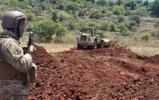 الجيش اللبناني في الجنوب