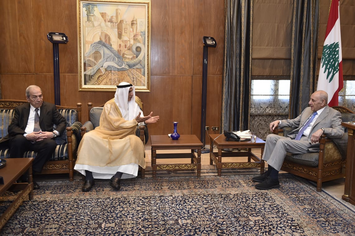 الصندوق العربي في عين التينة رئيس مجلس إدارة الصندوق العربي من عين التينة: متواجدون في لبنان لإعادة القروض الميسّرة