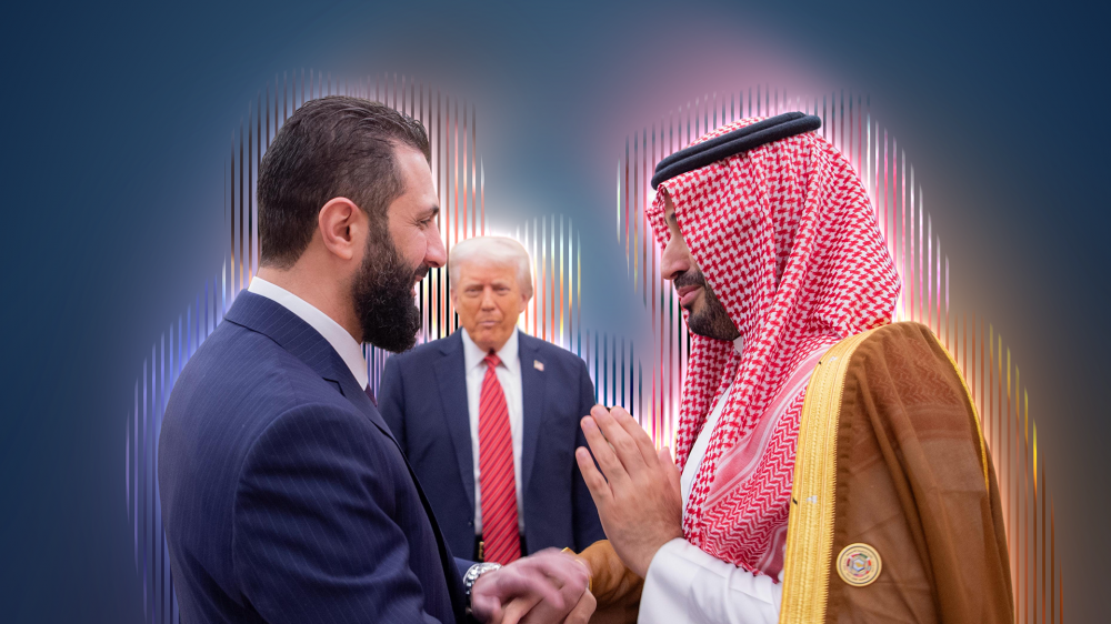 ترامب بن سلمان الشرع